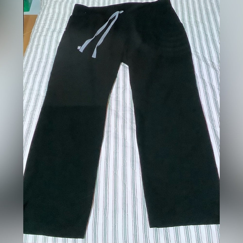 Figs Scrub Black Kade Cargo Women Pants XL Petite